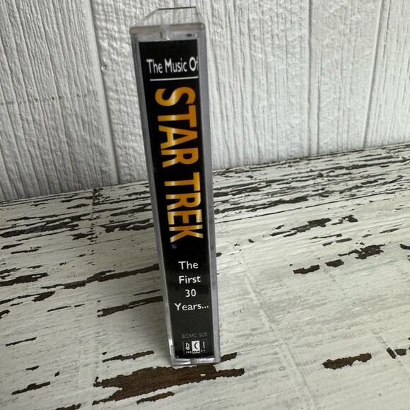 The Music of Star Trek Vintage Cassette Tape The First Thirty Years Soundtrack - Picture 3 of 6